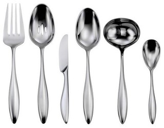 serving serving set utensils.jpg traditional  utensils oneida