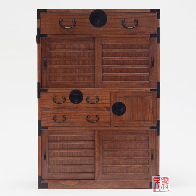 reproductions of Japanese kiri wood tansu. Asian Furniture san