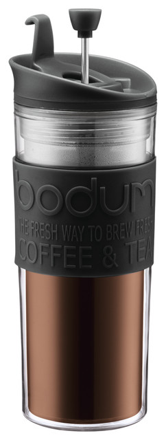 Bodum Travel Press Coffee Maker, 0.45 L, 15 Oz - Contemporary - French Presses - by Bodum USA, Inc.