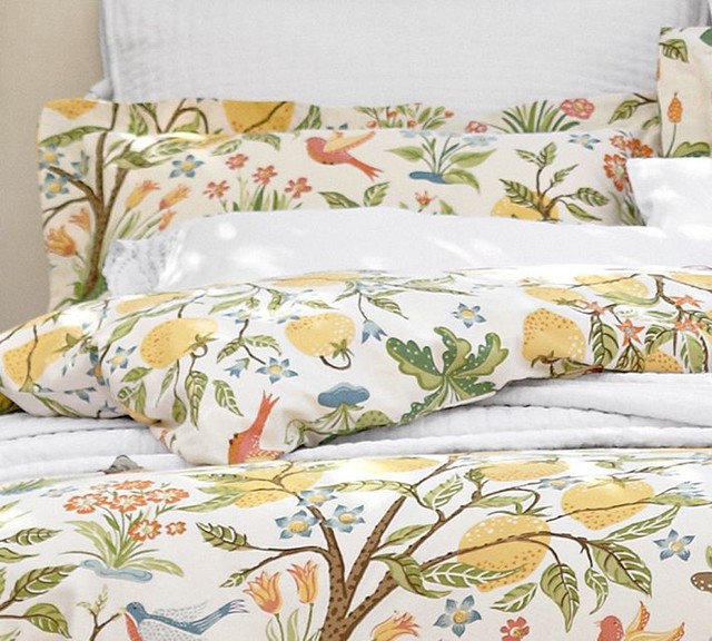 Jocelyn Floral Duvet Cover Contemporary Duvet Covers And Duvet Sets