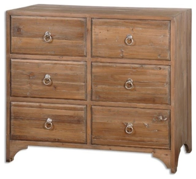 Uttermost Bertoldi Foyer Chest In Lightly Burnished Natural 24480