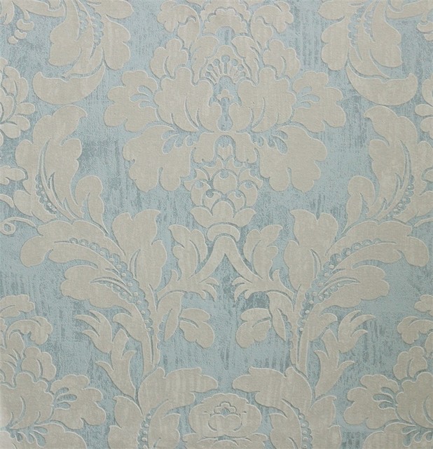 Everlasting pastel blue wallpaper r2673, double roll viktoriansk ...