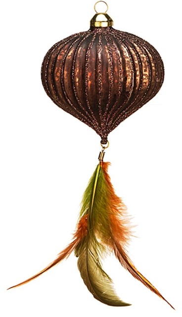 sia bronze bauble with feathers contemporary christmas sia bronze bauble with feathers contemporary christmas