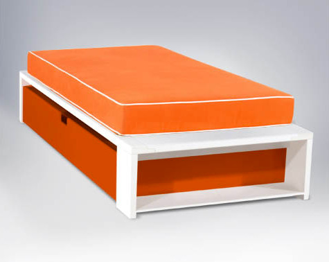 Alex Platform Bed Twin size Modern Kids Beds by ducduc