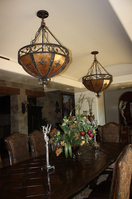 CH-222 Hand Made Iron Chandelier - Mediterranean - Chandeliers - san