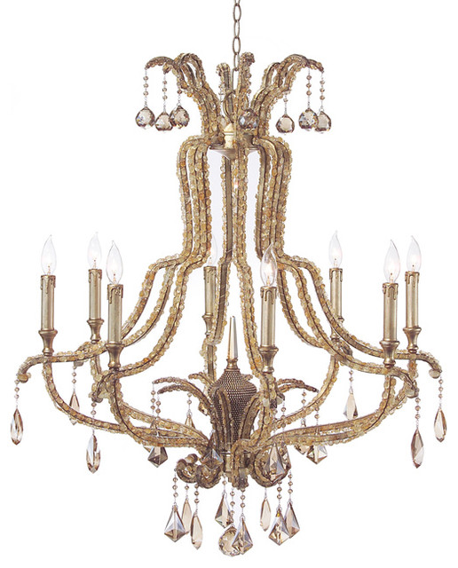 John Richard 8 Light Chandelier AJC8732 Contemporary Chandeliers