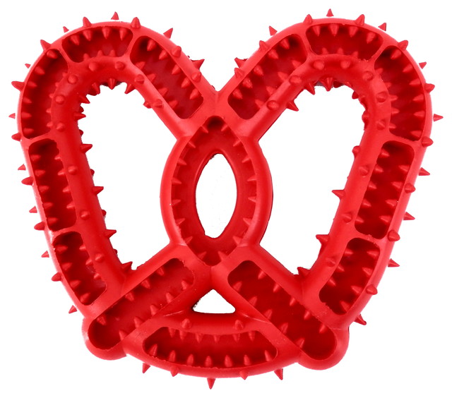 Jaws Pretzel Toy Contemporary Dog Toys by Hugs Pet Products