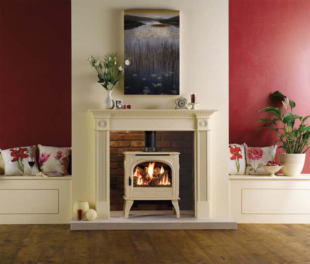ceramic tile for a fireplace