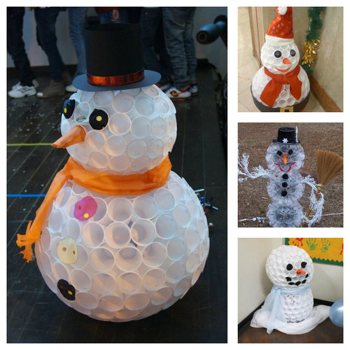 wonderful diy fun snowman from plastic cups christmas is wonderful diy fun snowman from plastic cups christmas is