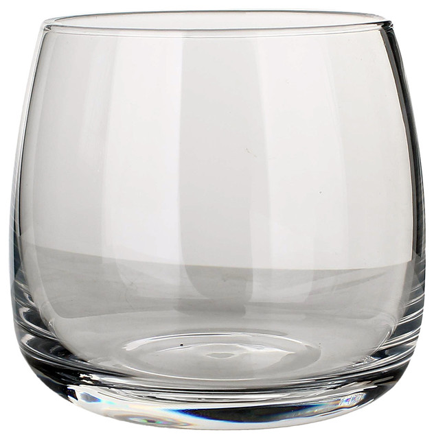 Medium Glass Low Ball Scotch Glass 6 Oz 10Count Box Transitional