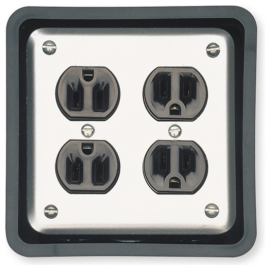 Junction Box Grommet Traditional Home Improvement los angeles