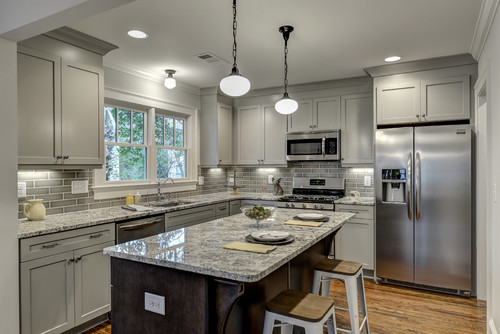 Artistic Anatomy Gray Kitchen Cabinets Ideas