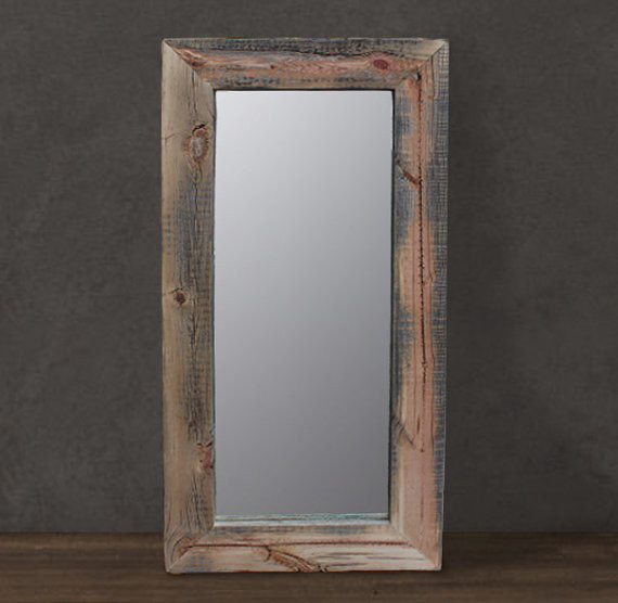reclaimed wood mirror floor or wall mount by j w atlas reclaimed wood mirror floor or wall mount by j w atlas