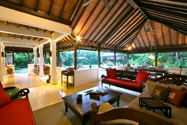 Villa OM in Bali - Tropical - Living Room - hawaii - by ...
