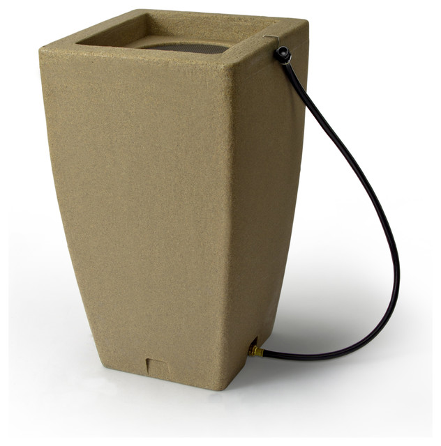 Madison Rain Barrel, Sandstone Modern Rain Barrels by Algreen