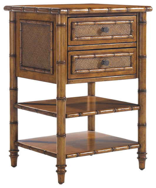 Tommy Bahama Home, Island Estate, Ginger Island Bedside Chest