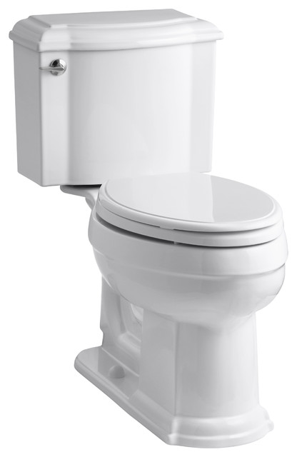kohler two piece elongated toilet