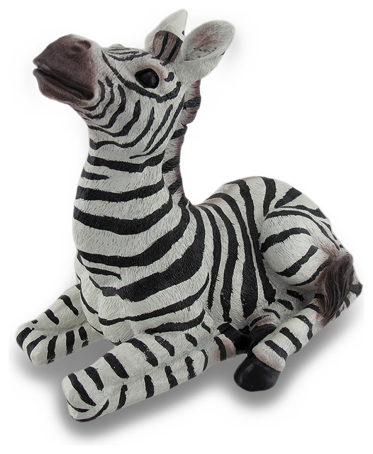 zebra statue decor