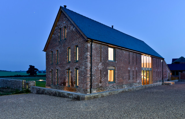 Award Winning Barn Conversion Classique Fa Ade Midlands De L