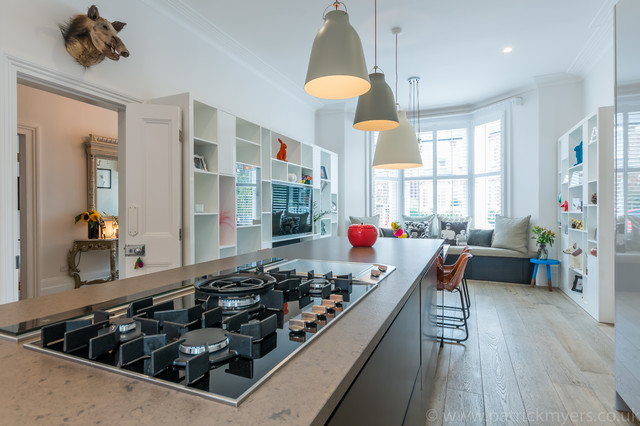 The Mundania Kitchen Lounge Contemporaneo Cucina Londra Di Ian