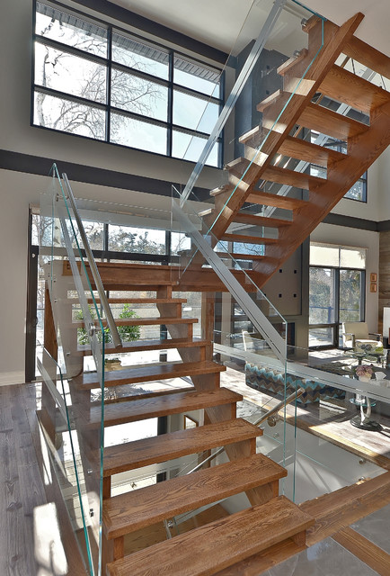 Bannatyne Dr North York Contemporain Escalier Toronto Par