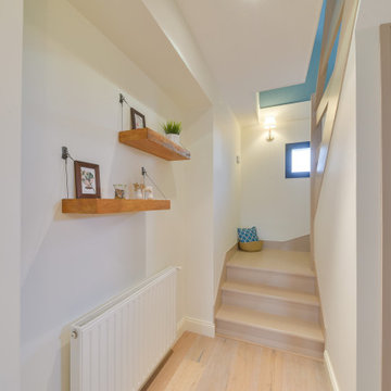 Montée d'escalier
