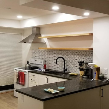 Vancouver townhouse kitchen