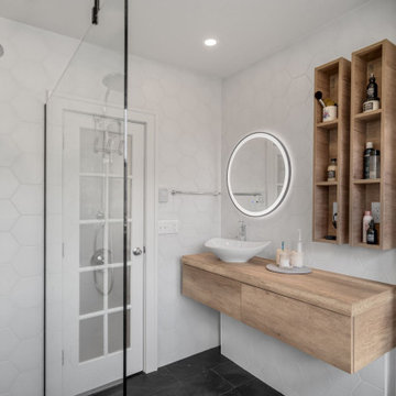 Fall Creek Basement Bath & Attic Remodel