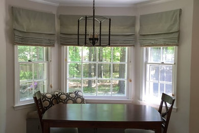 Dining room - transitional dining room idea in Other