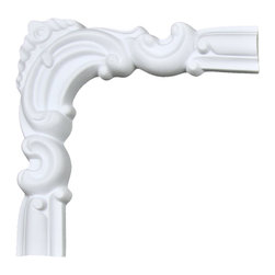 Udecor - WR-9139A Flat Molding Corner, Piece - Molding And Trim