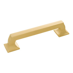 Belwith-Keeler B056656-04 Junzi Pull 96mm Center Satin Brass