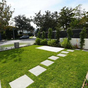 Front Yard Pathway and Stepping Stones