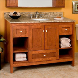 Customize Solid Wood Bathroom Vanity- - Products