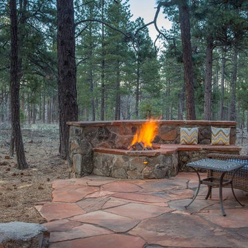 Flagstaff Fire Pit and Barbecue