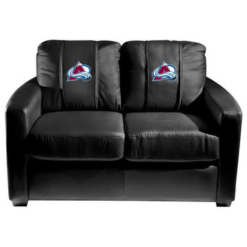 Colorado Avalanche Stationary Loveseat Commercial Grade Fabric