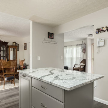 Kitchen Remodel Done in a Subtle Two-Tone Color