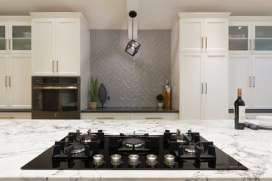 Transitional kitchen photo in Other