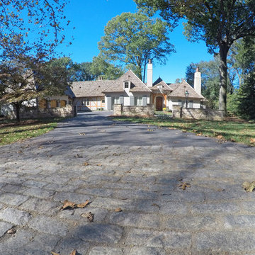 Natural Stone Outdoor Living Area