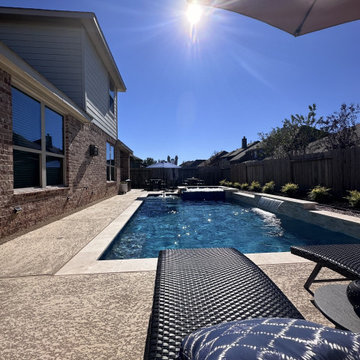 A Slice of Paradise: Custom Pool + Spa