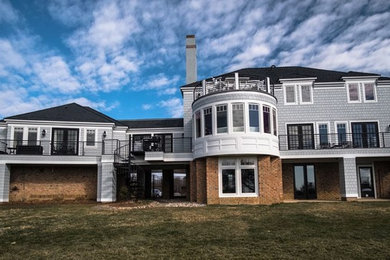 Traditional exterior home idea in Baltimore