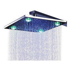 Fontana Led Shower Head - Available in 3 sizes - Showerheads And Body Sprays