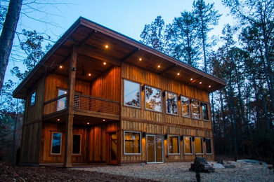 Arts and crafts exterior home photo in Other