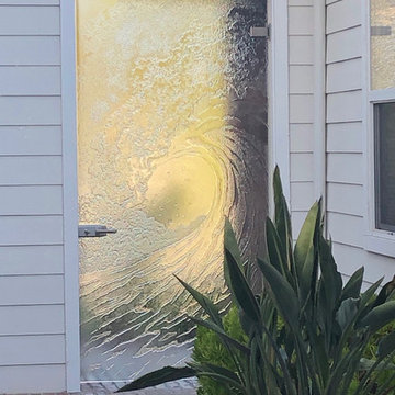 Cast Glass Door