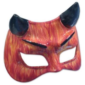 Handmade Devil Leather mask - Brazil