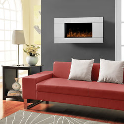 Dimplex - Dimplex Reflections Wall Mount Electric Fireplace - DWF-13293A - Indoor Fireplaces