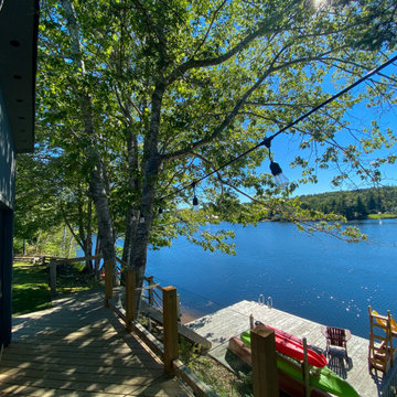 Boathouse + Screened-Room – Lakeside – Mineville, Nova Scotia