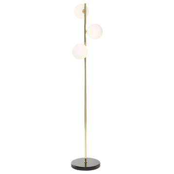 Modern Gold Metal Floor Lamp 39507