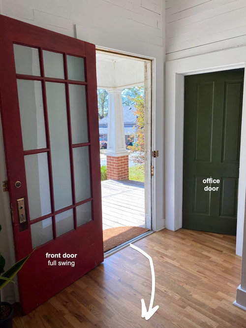 Awkward Front Door swing in left or right?