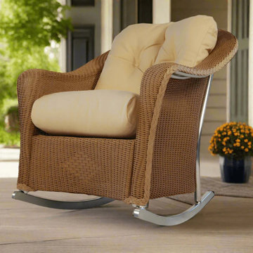 Lloyd Flanders Reflections Wicker Lounge Rocker