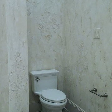 Soft Sophisitication - Powder Bathroom Walls